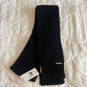Michael Kors Black Knit Scarf